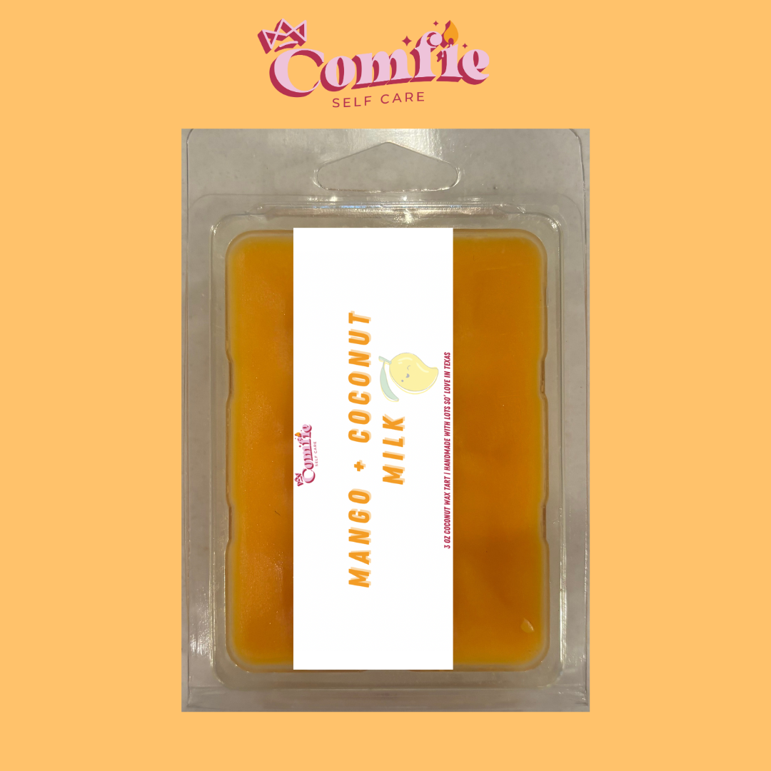 Mango + Coconut Milk Wax Tart